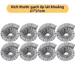 120/10x Vỏ Bọc Bát Bằng Giấy Nhôm Có Thể Tái Sử Dụng Nhà Bếp Bảo Quản Thực Phẩm Bao Bọc Giữ Tươi Túi Dã Ngoại Polyester Màng Nhôm Bọc Màng Nhôm
