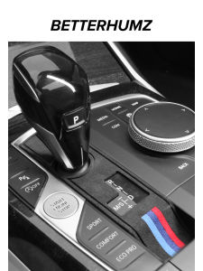 BMW New 3 Series 4 Series Ix3 Gear Shift Panel Decoration Sticker X3 X5 X6 X7 Z4 Car Interior Decoration Modification
