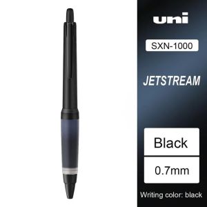 Uni | 1pcs Japan Uni Ballpoint Pen Jetstream Sxn1000 Metal Rod Low Center of Gravity 0.7mm Oil Quick Drying Anti Fatigue Stationery