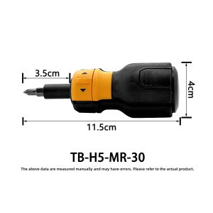 Toughbuilt | Quick Change Ratchet Screwdriver 7-bit