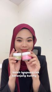 ONLYOU Whitening PAKET Whitening essence cream 30G Menyamarkan Pori-pori toning Instant Brightening & Bright Stuff Tone Up Cream 50G