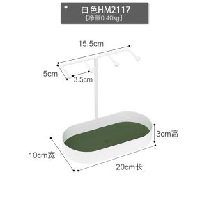 ชั้นวางของทรงวงกลมสำหรับใส่กุญแจแบบเหล็กสไตล์ยูโรเปียน ชั้นวางของสำหรับหน้าบ้าน ชั้นวางของสำหรับจัดระเบียบในครัว