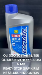 OLI SGO ECSTAR 1000ML MOTOR SUZUKI 4 TAK OLI MESIN MOTOR SUZUKI KD1124