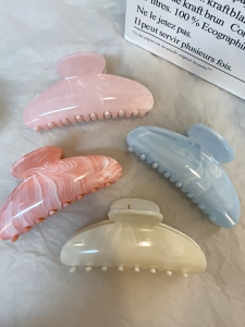 Jepit Rambut Wanita Premium Jepitan Rambut Nicolle Arc Shape French Style