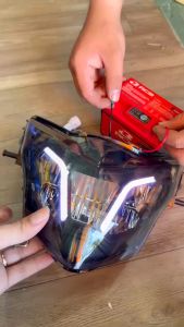 Pha đèn exciter 135 5s 3 mắt Lativo Malaysia - chỉnh app