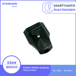Broco Contra Steker 334N Warna Hitam