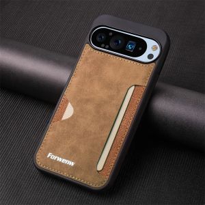 szhaiyu | Phone Case for Google Pixel 10 Pro XL Phone Case Retro Leather Card Holder Wallet Cover for Google Pixel 10 Pro 9A 9 Pro XL
