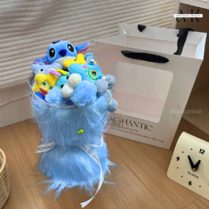 🌸🧸 BO0038 - Stitch Inspired Plush Bouquet | Plush Bouquet Singapore | Cute | Dainty | Unique | Adorable | Birthday