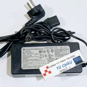 Nguồn Adapter DC 12V - 5A / Đầu 4 Kim cho máy in Bill hóa đơn đầu thu Camera 4 Pin