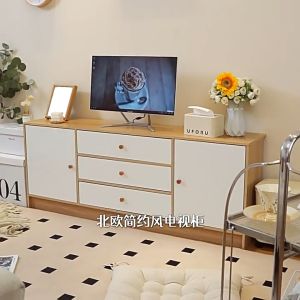 Simple TV Cabinet: A Multifunctional Living Room & Bedroom Storage Solution