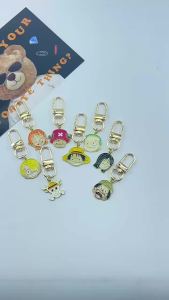 Bandai | ONE PIECE Keychain Monkey D. Luffy Nami Anime Peripherals Bluetooth Headset Charm Delicate Fashion Jewelry Gift for Friends