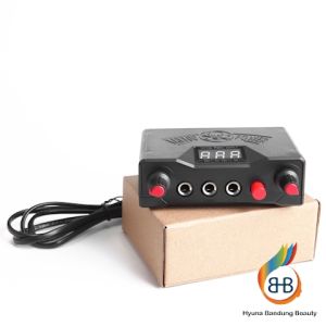 HBB POWER SUPPLY TATTOO DUAL MODE DIGITAL Mesin Tattoo Digital Dual Output Jack Tato Tubuh Tatto Coil Rotary