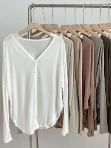 LUOFEN | New Arrival Lightweight Ice Silk Sleeveless Cardigan