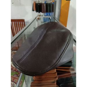 Topi Kulit Domba Model Pet: Nyaman & Berkualitas Tinggi