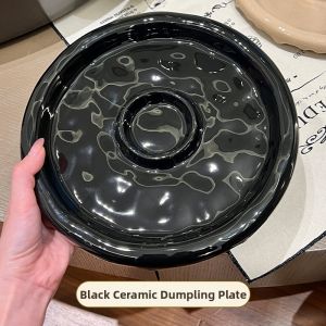 Creative Ceramic Plate for Breakfast and Sauces