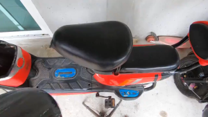 เบาะ เบาะนั่งรถยนต์ไฟฟ้า อานรถไฟฟ้า เบาะนั่ง อานรถไฟฟ้าจักรยาน2ล้อ สกู๊ดเตอร์ เบาะรองนั่งจักรยาน คุณภาพดี งานปราณีต สวยงาม 27x20cm