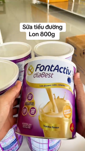 Sữa FONTACTIV DIABEST 800G – Giải pháp dinh dưỡng cho người đái tháo đường
