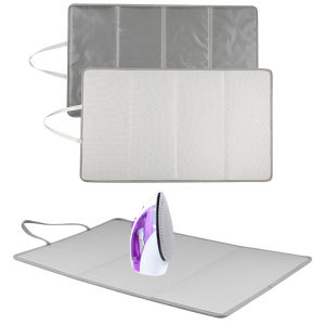 Ironing Mat Portable Folding Ironing Blanket Thick Heat Resistant Travel Clothes Protector Board Table Top Laundry Pad