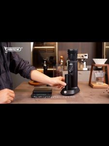 Máy xay hạt cà phê chuyên nghiệp Single Dose tích hợp 36 chế độ xay thương hiệu HiBREW G5 - Hàng Nhập Khẩu (BH 1 NĂM)