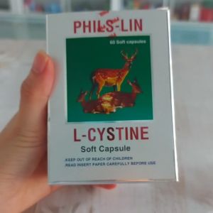 Viên uống tổng hợp làm đẹp da tóc móng L-cystine hộp 60 viên