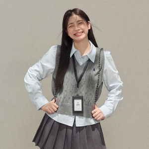 ZHANGDAREN | Bộ Quần Áo Giảm Cân Dành Cho Người Mập Bao Gồm Chân Váy Áo Blouse Và Áo Khoác