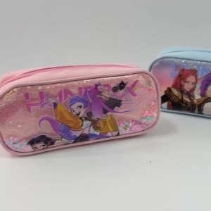 (READY STOCK) Kotak Pensel Perempuan Kpop Demon Hunters Huntrix Stationary Pencil Box Case School Birthday Stationery铅笔盒
