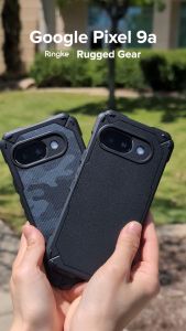 Ringke Rugged Gear Compatible with [Google Pixel 9a] Case Non-Slip Enhanced Grip Protective Back Cover