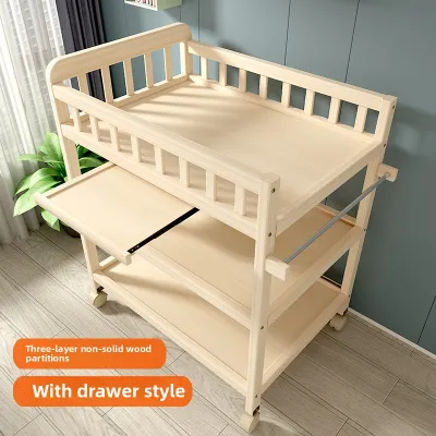 WEIJIA | Baby Changing Table with Bathing Massage Care and Dressing Functions Mobile