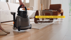 Deerma BY200s Hot Rinsing Fabric Cleaning Machine spray suction Mattress Sofa Carpets Rinser Cleaner Fabric Multi Function Spot Cleaner Wet and Dry Vacuum
