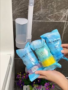 【Keep_Real】แปรงชักโครก แปรงขัดห้องน้ำใช้แล้วทิ้ง พร้อมแผ่นน้ำยาในตัว ลดกลิ่น สิ่งสกปรก ลดการสะสมของแบคทีเรีย ไม้ขัดส้วม