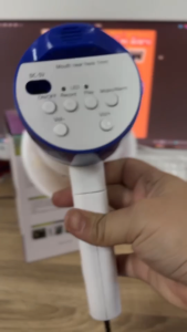 โทรโข่งอัดเสียงได้ 50วัตต์ มีเสียงดนตรี ส่งเสียงดังไกลถึง 800 เมตร สามารถปรับระดับเสียงได้ รวมถึงสามารถอัดเสียงได้ 90 วินาที