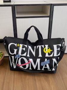 Tas Tote Gentle Woman Wanita Import Tas Gym Tas Fitness Tas Travel Kapasitas Besar Kulit Pu 257461 5746