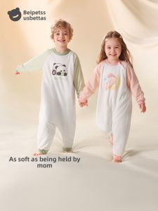 Usbettas | Autumn Winter Pure Cotton Padded Romper for Girls