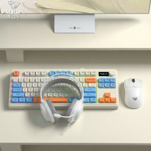 AULA | Ergonomic Bluetooth Office Keyboard and Mouse Set for Women
