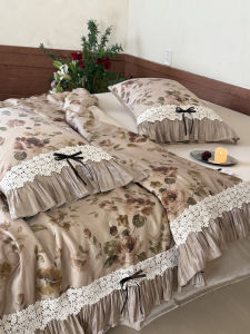 French Floral 60s Tencel Cooling Summer Thin Washable Duvet
