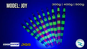 GoodCatch Jigs Model JOY 300g 400g 500g Fast Jigging Metal Jig Lure Offshore Saltwater Fishing