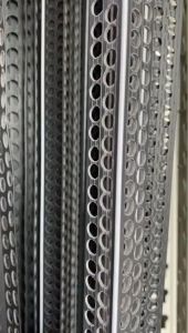 J MALL (100PCS/CTN) PVC Drywall plastering Corner Beads A1 [Skim Coat/Plaster/Cement/Simen] - GREY