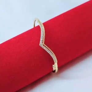 Gelang Tangan Bangle Wanita Aksesoris Fashion Awet Tahan Lama Anti Karat Cocok Untuk Harian G5-9E