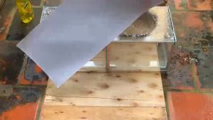 Tranh 3D Dán Hồ Cá Dán Bể Cá Decal Mẫu Rồng Hot Mới Mặt Lưng Tặng Kèm Tem Cảnh Báo