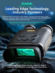 SAGA | Dual HD Infrared 4K Night Vision Night Color Imager