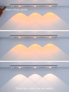 YumeLux LED Motion Sensor Cabinet Light 12CM-60CM Adjustable Brightness & Light Colour