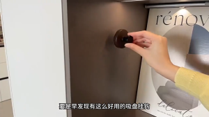 Wood Suction Cup Hooks (1/2/3pcs) – Walnut Wall‑Mounted Hangers for Keys Bags Towels & Clothes