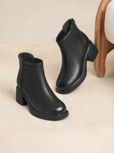 Reddragonfly | Soft Sheepskin High Heel Ankle Boots
