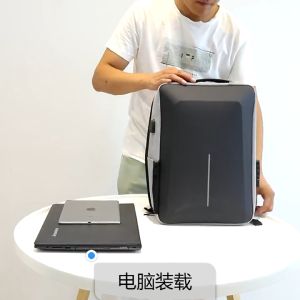 2025 New style Fashion backpack Mens Laptop Backpack EVA Hard Case Computer Bag Business Waterproof Backpack