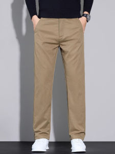 Quần Ống Đứng Ôm Vừa Vặn Cho Nam Mùa Thu Đông Đa Năng Quần Ống Rộng Công Sở Quần Thường Ngày Mới 2025 Quần Jeans Nam