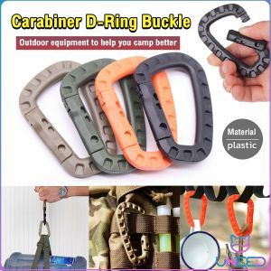 Need Multifunctional Mountaineering Buckle D-Ring Key Chain Clip Hook Camping Plastic Buckle