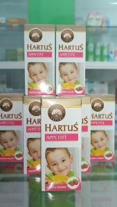 Hartus Appetite lọ 150 ml-Siro ăn ngon cho bé-Hỗ trợ cải thiện chứng biếng ăn của trẻ giúp trẻ tăng cân và phát triển
