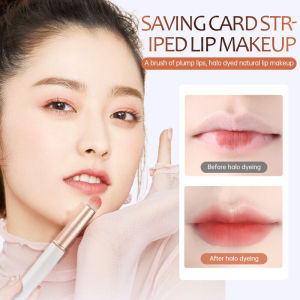 【COD】Kuas Bibir Mini Brush Makeup Dengan Tutup Brush Lipstik Portable Round Head Lip Brush Professional Mini Concealer - 💞Margot