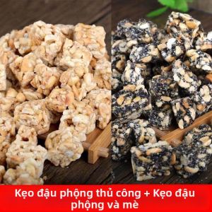Kẹo Đậu Phộng Hạt Mè Truyền Thống Handmade 500g