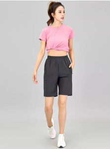 Quick-Dry Womens Marathon Running Training Shorts - Breathable Slim-Fit Gym Workout Summer Athletic Shorts for Professional Sports